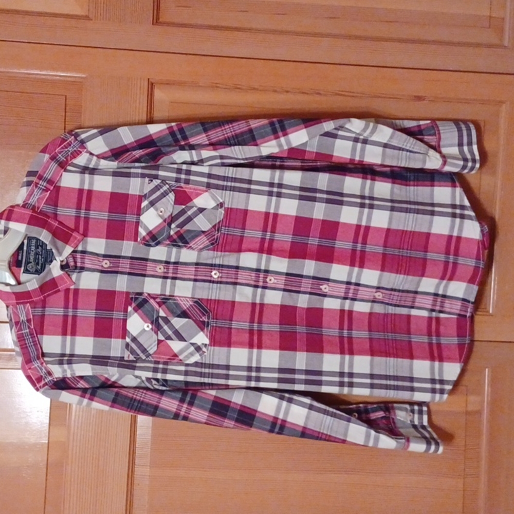 Mens plaid shirt